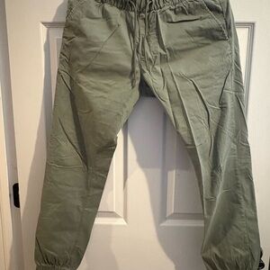 Olive Green Rover Jogger Pants
